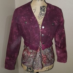 Switch USA Crop vintage Jacket Size Medium